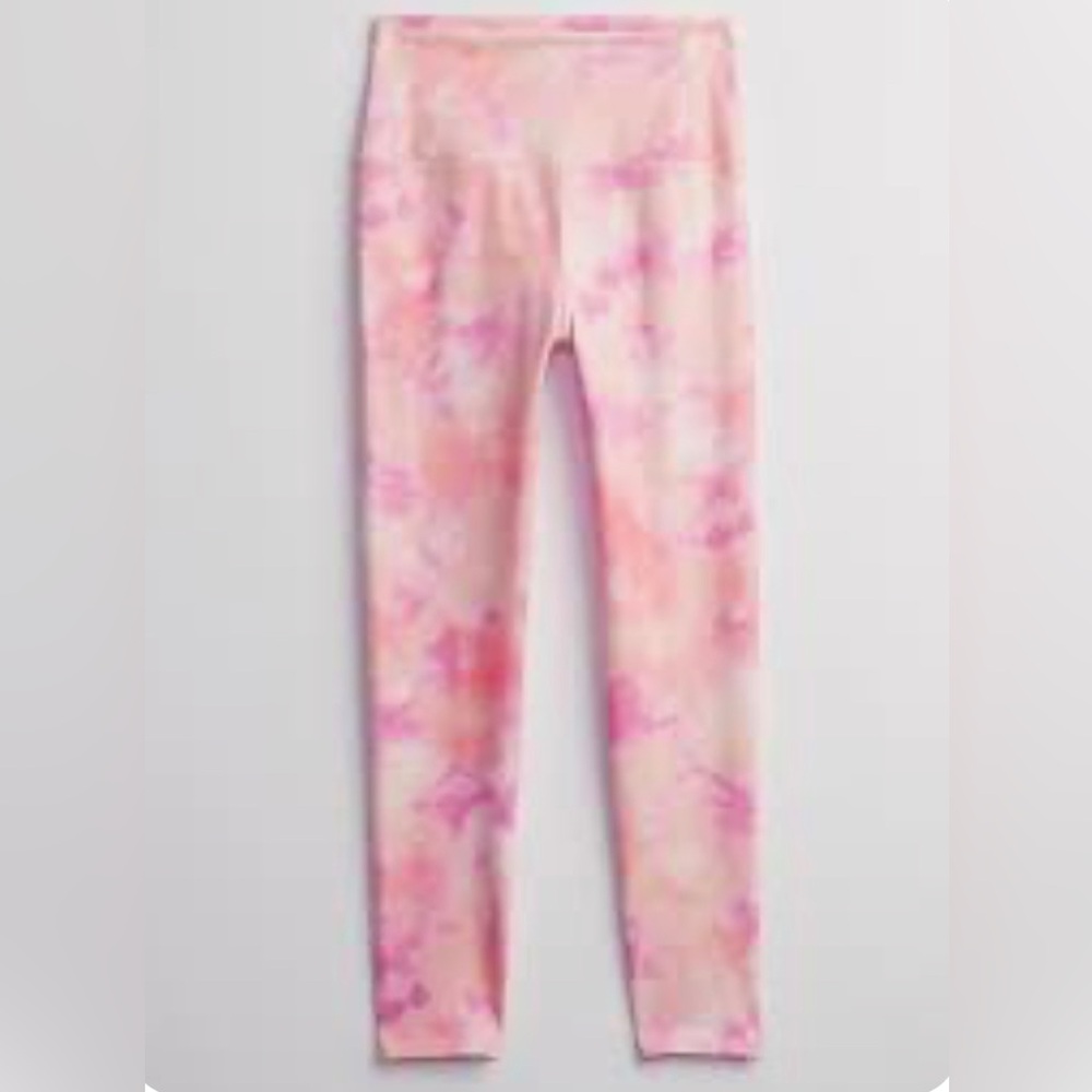 NWT GAP Gapfit High Rise Power Move Tie-Dye 7/8 Leggings- size XL
